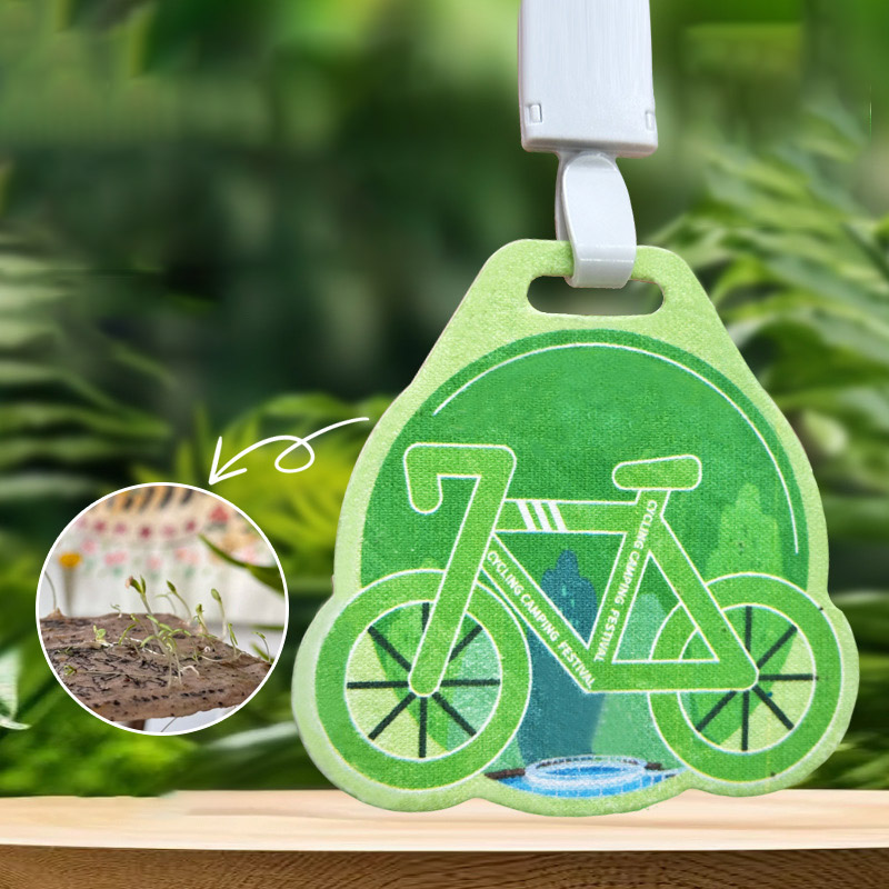 Customized MEDALS made of seed paper