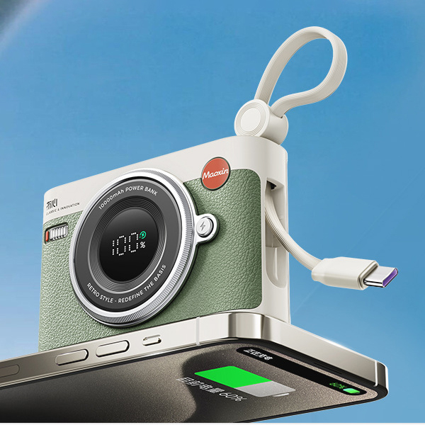 數顯相機造型行動電源