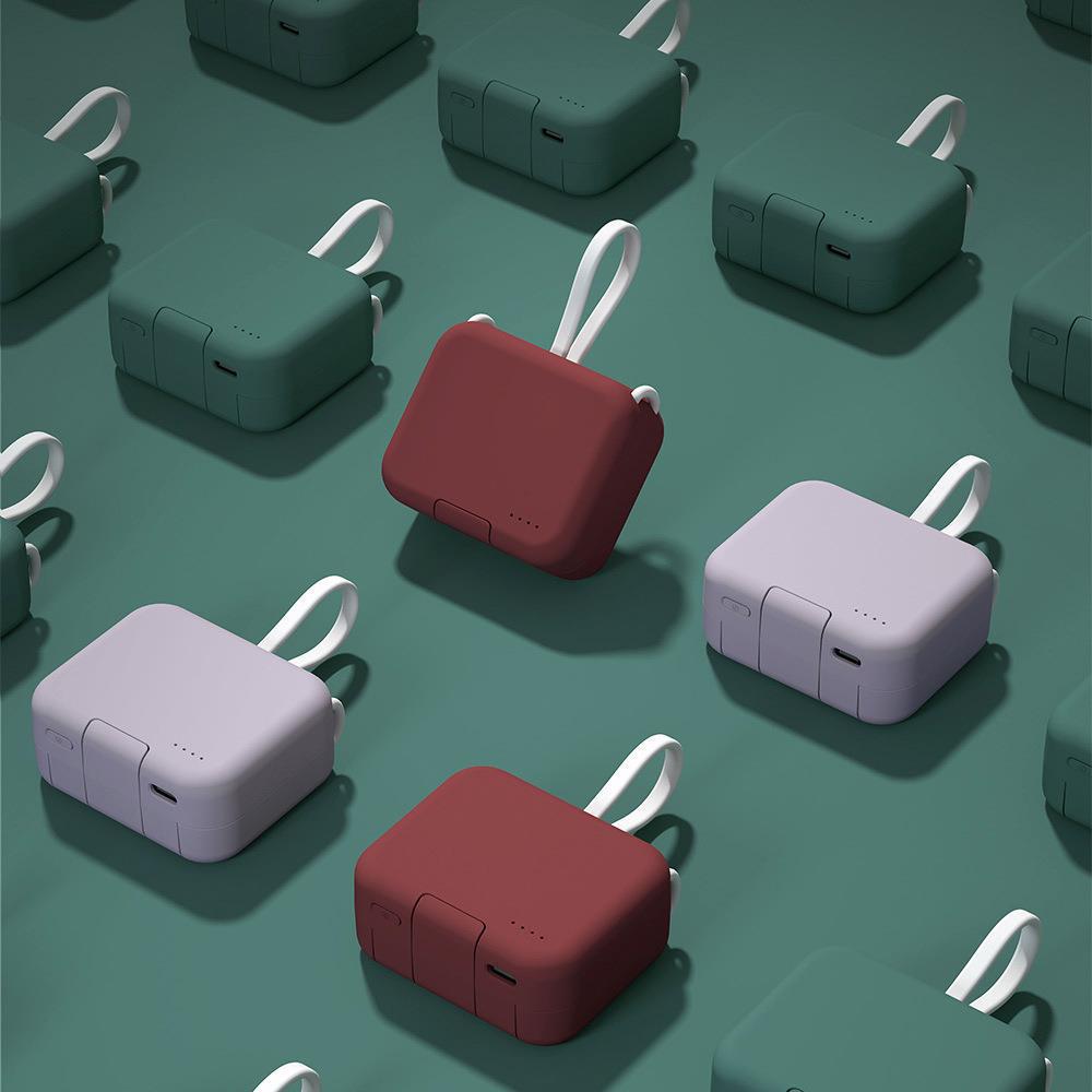 創意背夾式無線移動電源