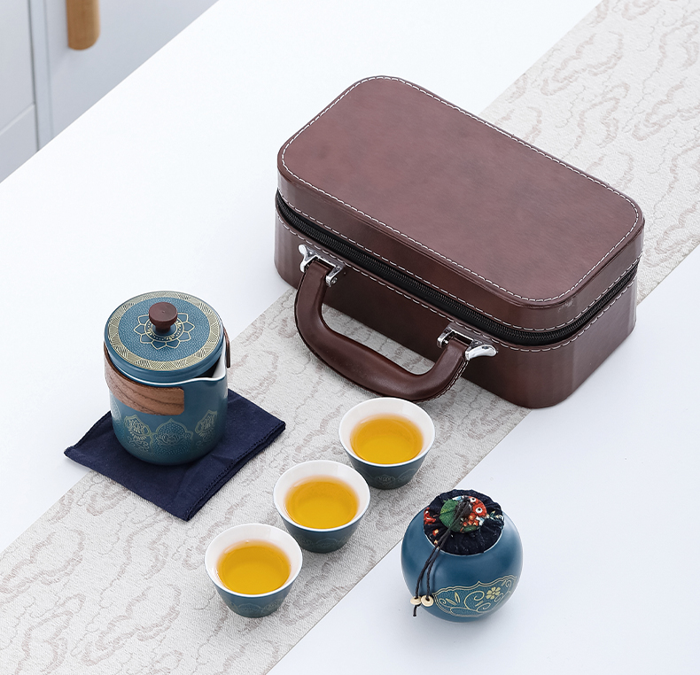 單人便攜功夫茶具套裝