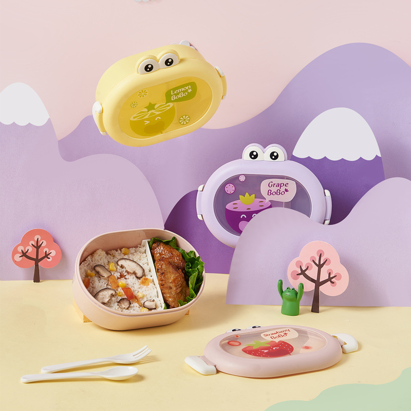 青蛙造型兒童便當餐盒
