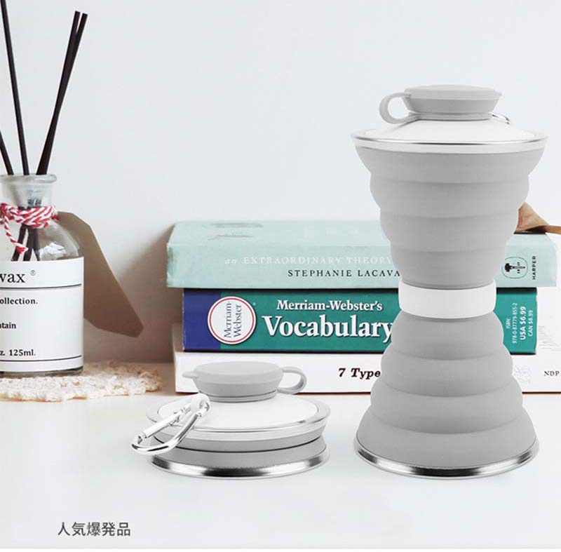 折疊矽膠水杯