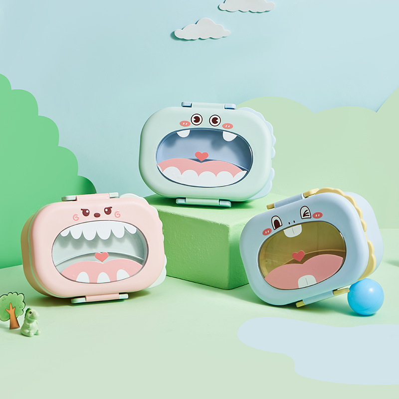 鱷魚造型不鏽鋼飯盒