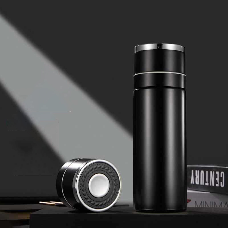 一鍵開蓋車載保溫杯