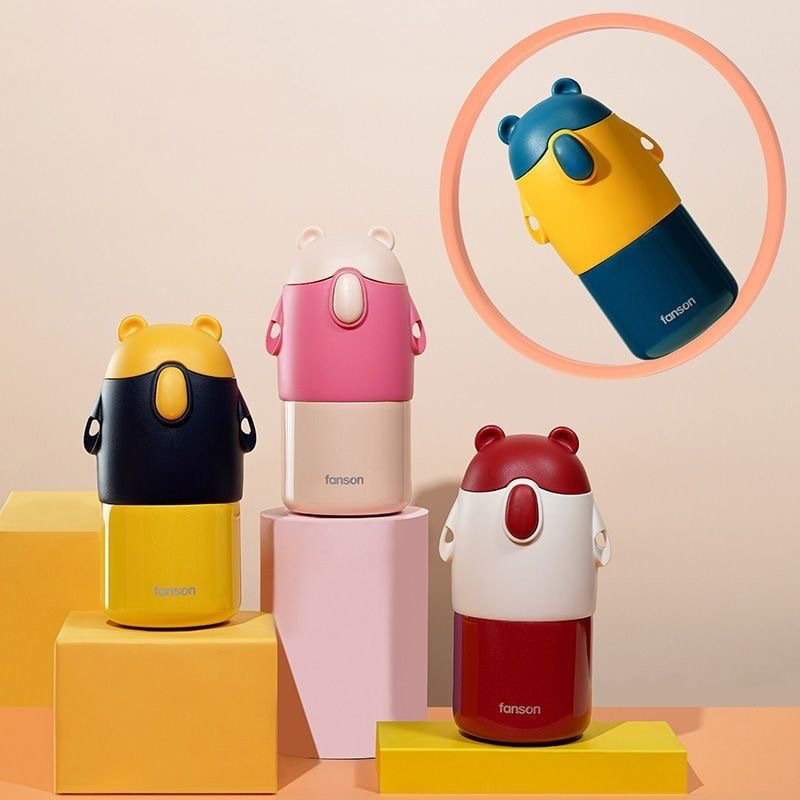 兒童卡通造型保溫杯