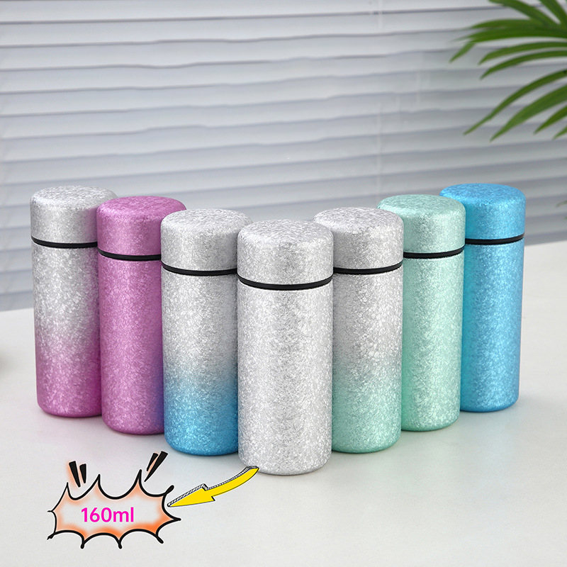 覆鈦彩色口袋保溫杯