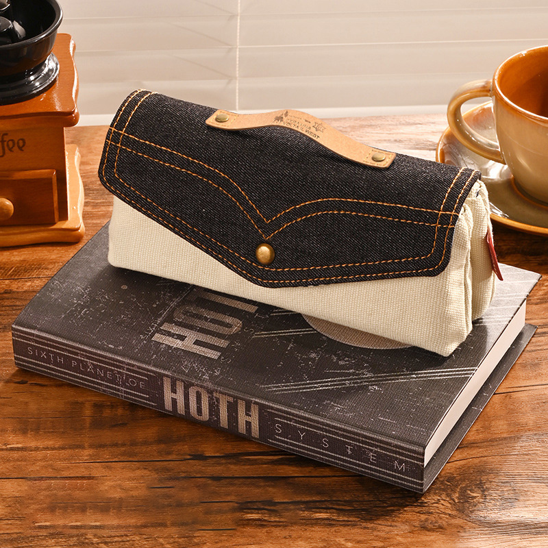 牛仔布訂製筆袋