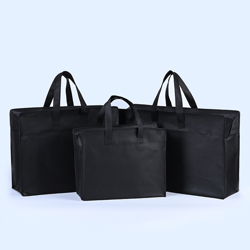 訂製logo拉鏈不織布袋