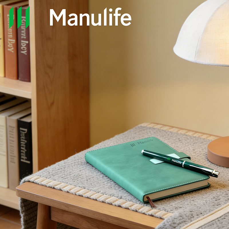 Manulife記事簿廣告筆套裝