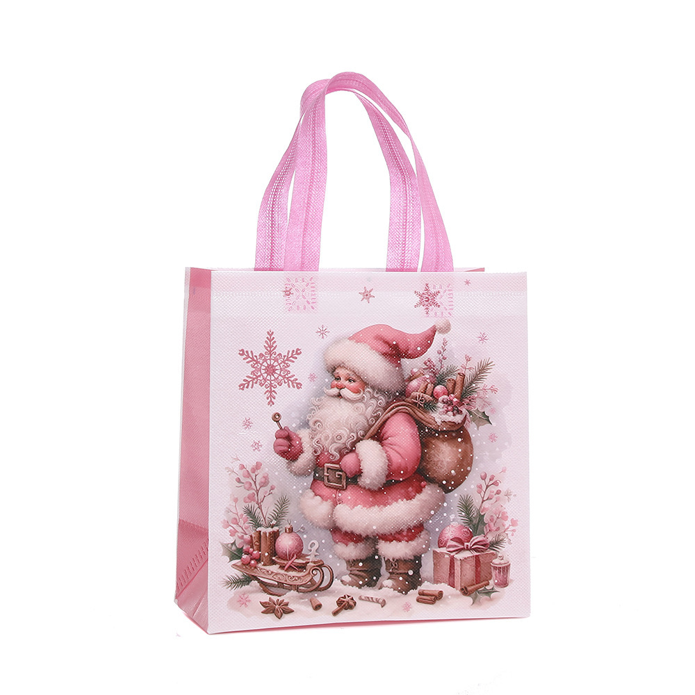 平安夜手提不織布袋