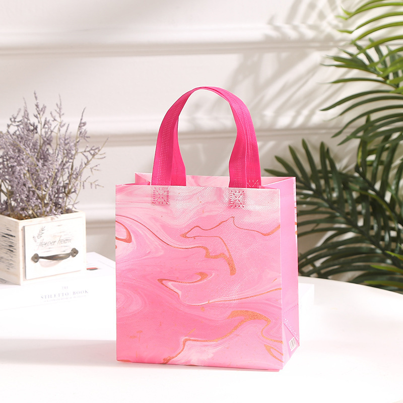 大理石紋不織布袋