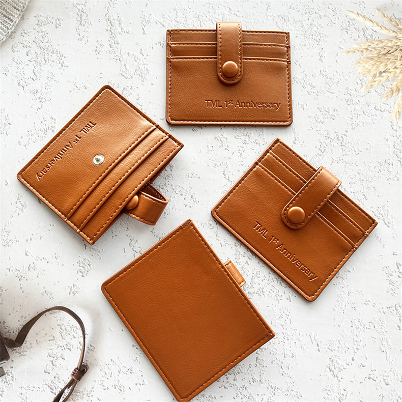 紐扣簡約時尚卡套