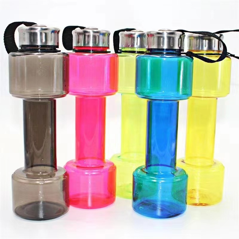 定製膠水壺 | 750ML健身啞鈴水壺 