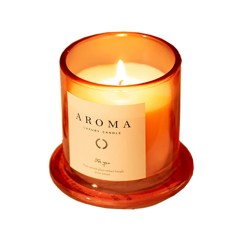 香薰蠟燭金鐘罩玻璃杯