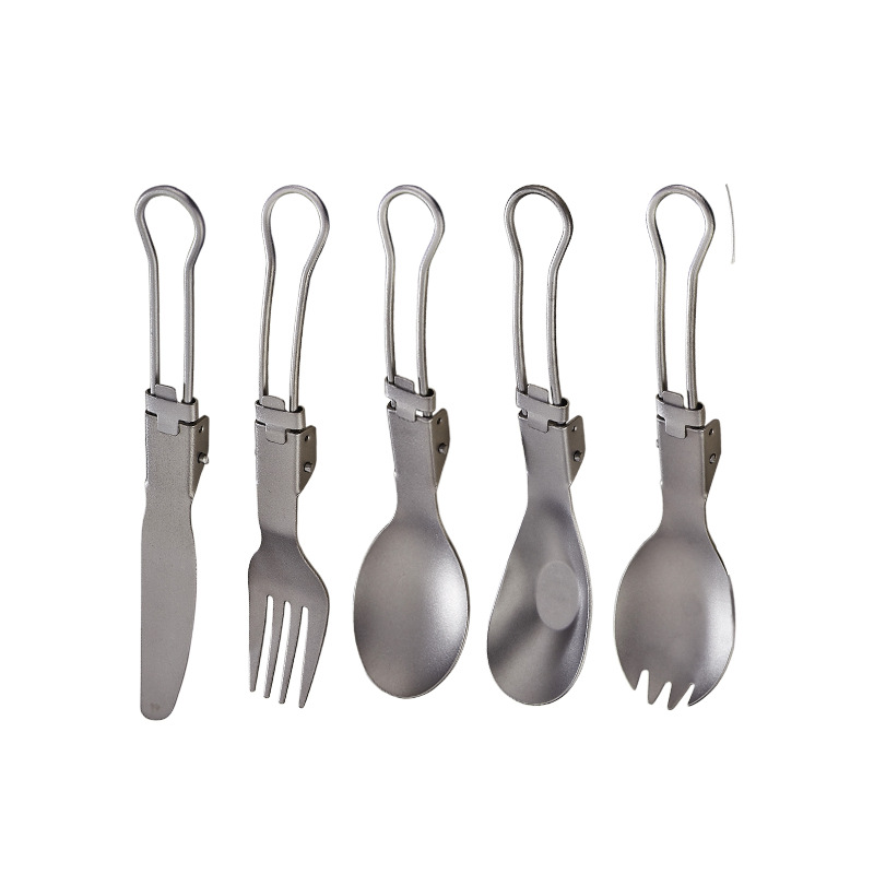 可折疊鈦金屬餐具