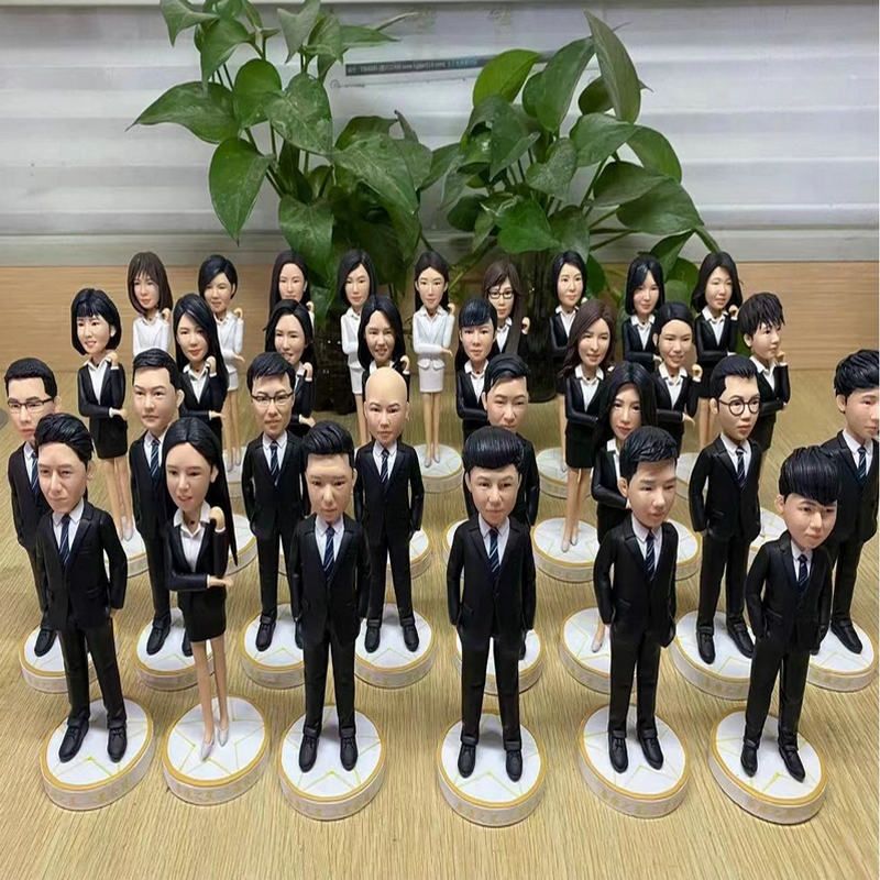 DIY軟陶真人公仔