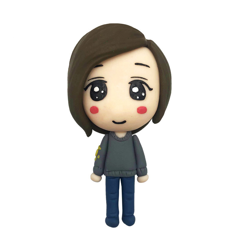 DIY真人軟陶人偶定制