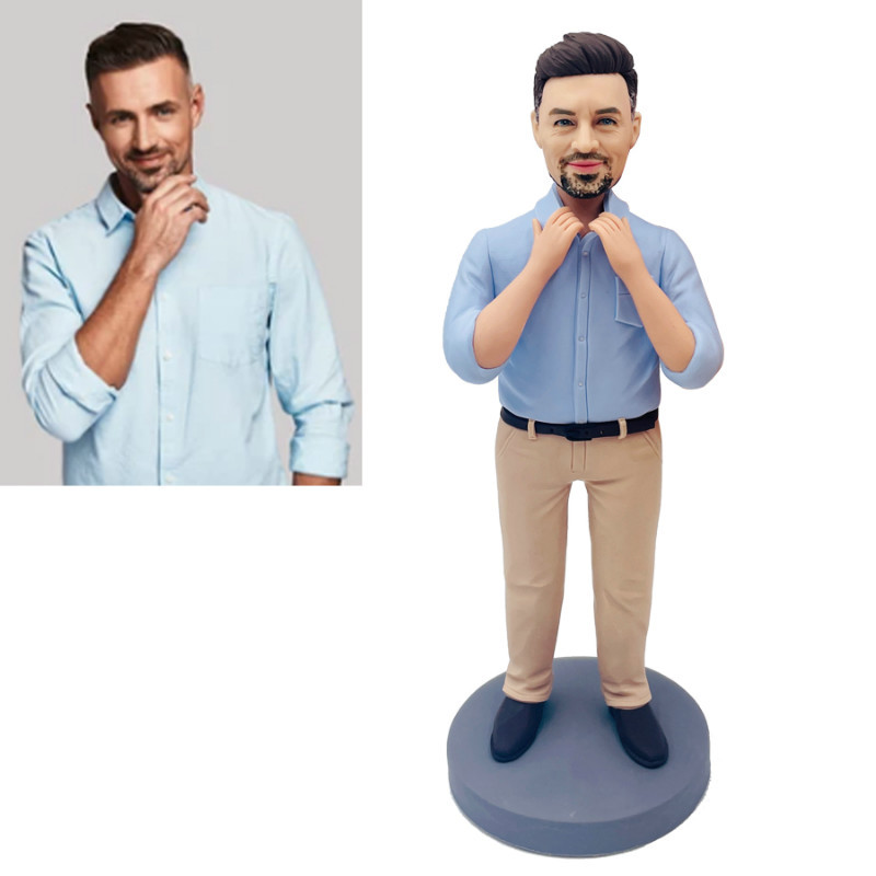 DIY軟陶真人公仔