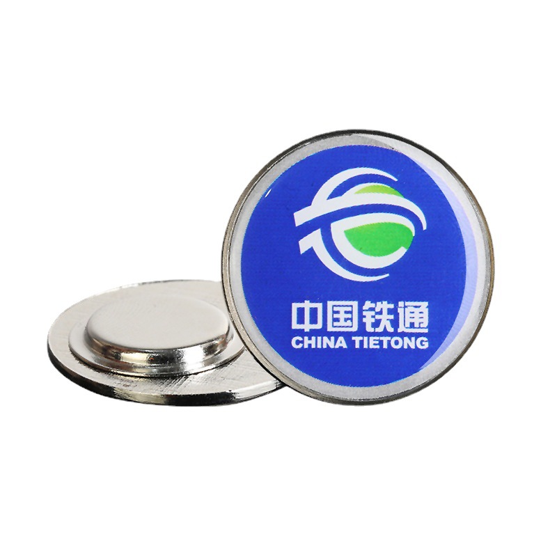 金属彩印襟章定制