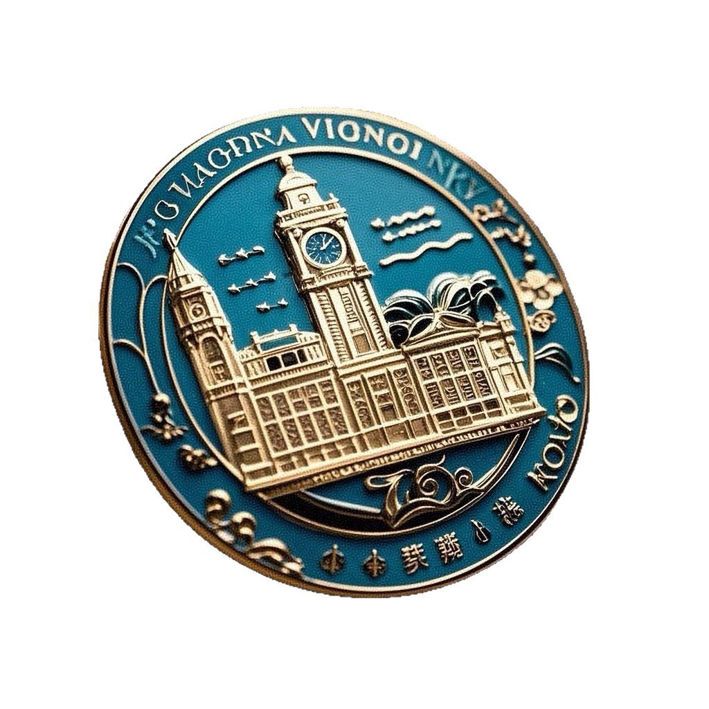 金屬磁石襟章定制