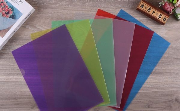 PP透明L型文件夾 