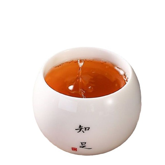 羊脂玉瓷品茗杯