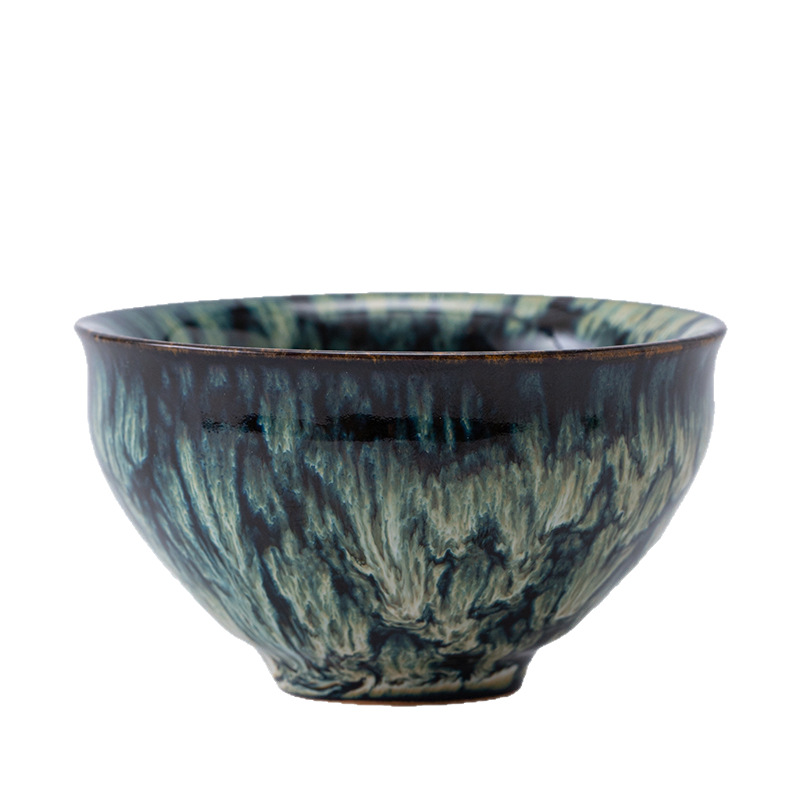 窯變陶瓷天目茶杯