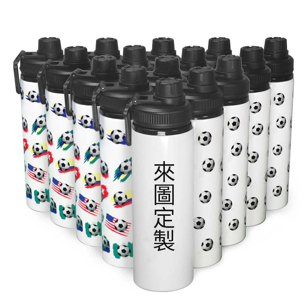 足球主題變色運動水樽