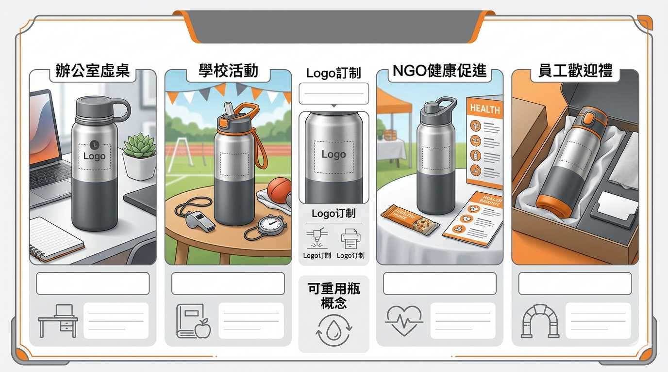 316不鏽鋼保溫瓶企業學校活動適用場景