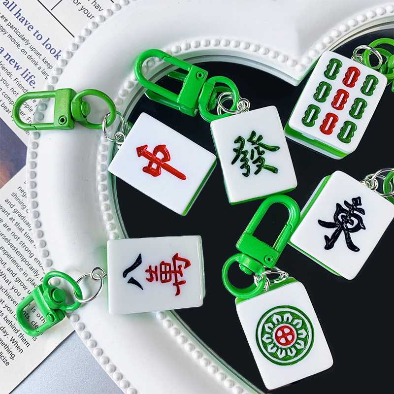 特色麻雀鎖匙扣