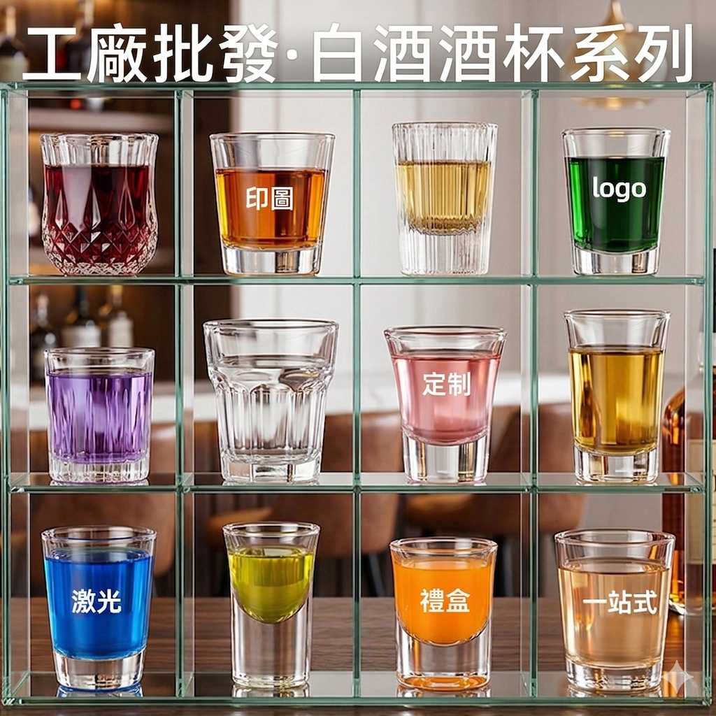 玻璃白酒杯訂製