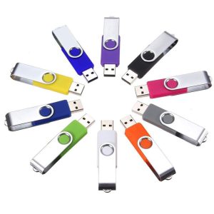 彩色旋轉USB