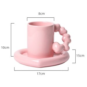 馬卡龍陶瓷咖啡杯