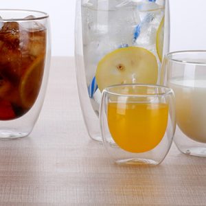 雙層玻璃咖啡杯