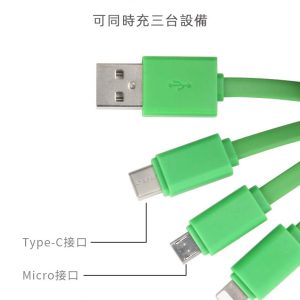 聖誕造型數據線鑰匙扣