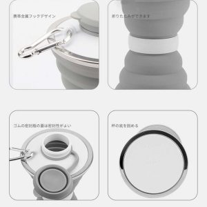 折疊矽膠水杯