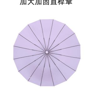 16骨自動直桿廣告傘