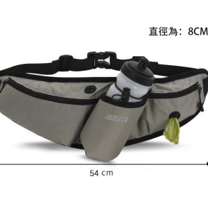 戶外防水跑步寵物牽引腰包
