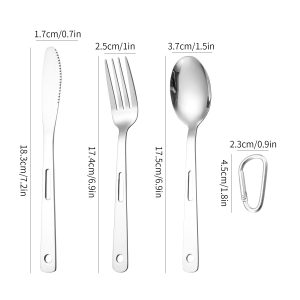 登山扣戶外三件套餐具