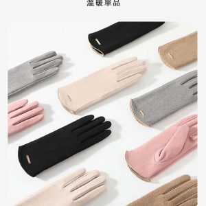 加絨保暖手套