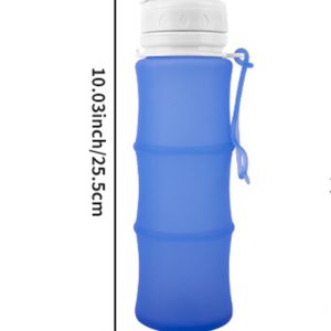 運動折疊矽膠水樽