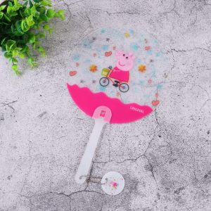 透明PP圓形廣告扇
