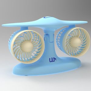 飛機造型便攜式小風扇