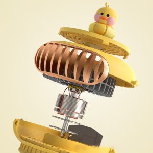 八爪魚造型便攜風扇