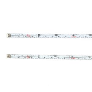 方型2米帶匙扣小鋼尺