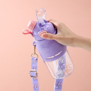 雙口彈跳便攜水樽