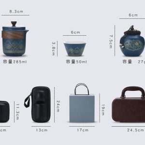 單人便攜功夫茶具套裝