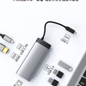 彩色金屬Type-C接口擴展器