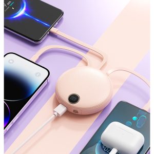 圓形數顯行動電源