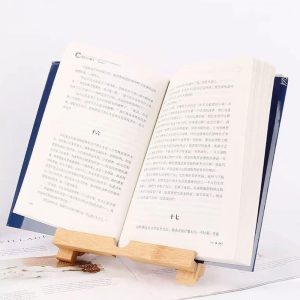 可折疊竹木平板手機支架